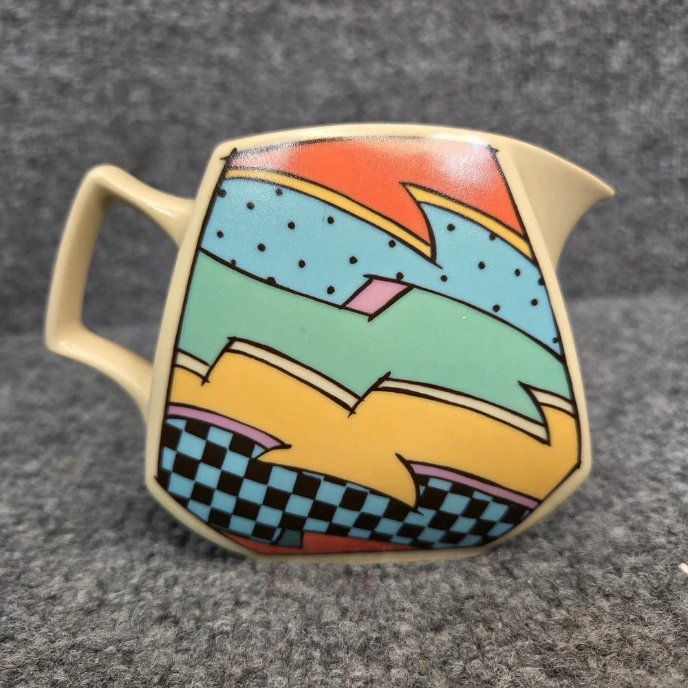ROSENTHAL Studio Line Dorothy Hafner‎ FLASH pattern Cream  Colorful Creamer